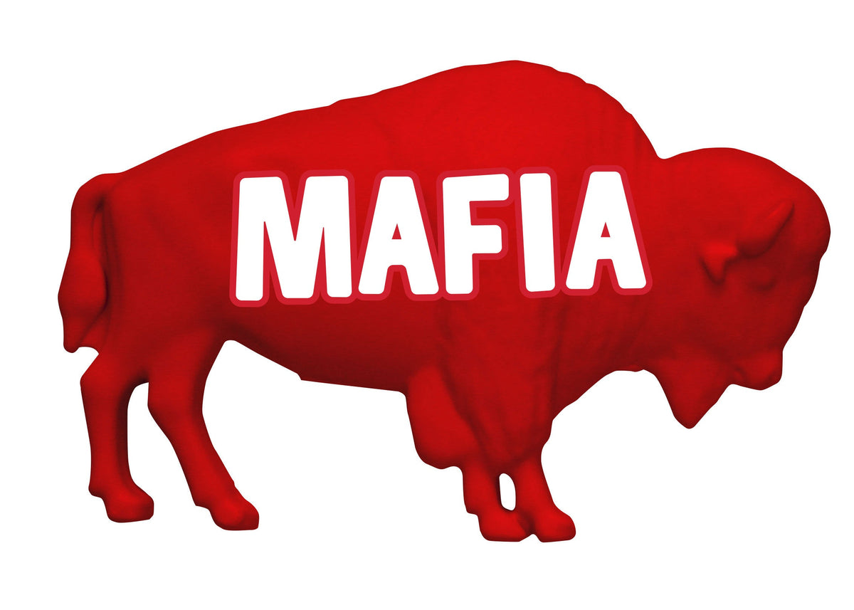 The Original MAFIA Buffalo Lawn Ornament – GO Pink Buffalo