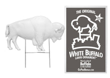 Load image into Gallery viewer, The Original White Buffalo Lawn Ornament