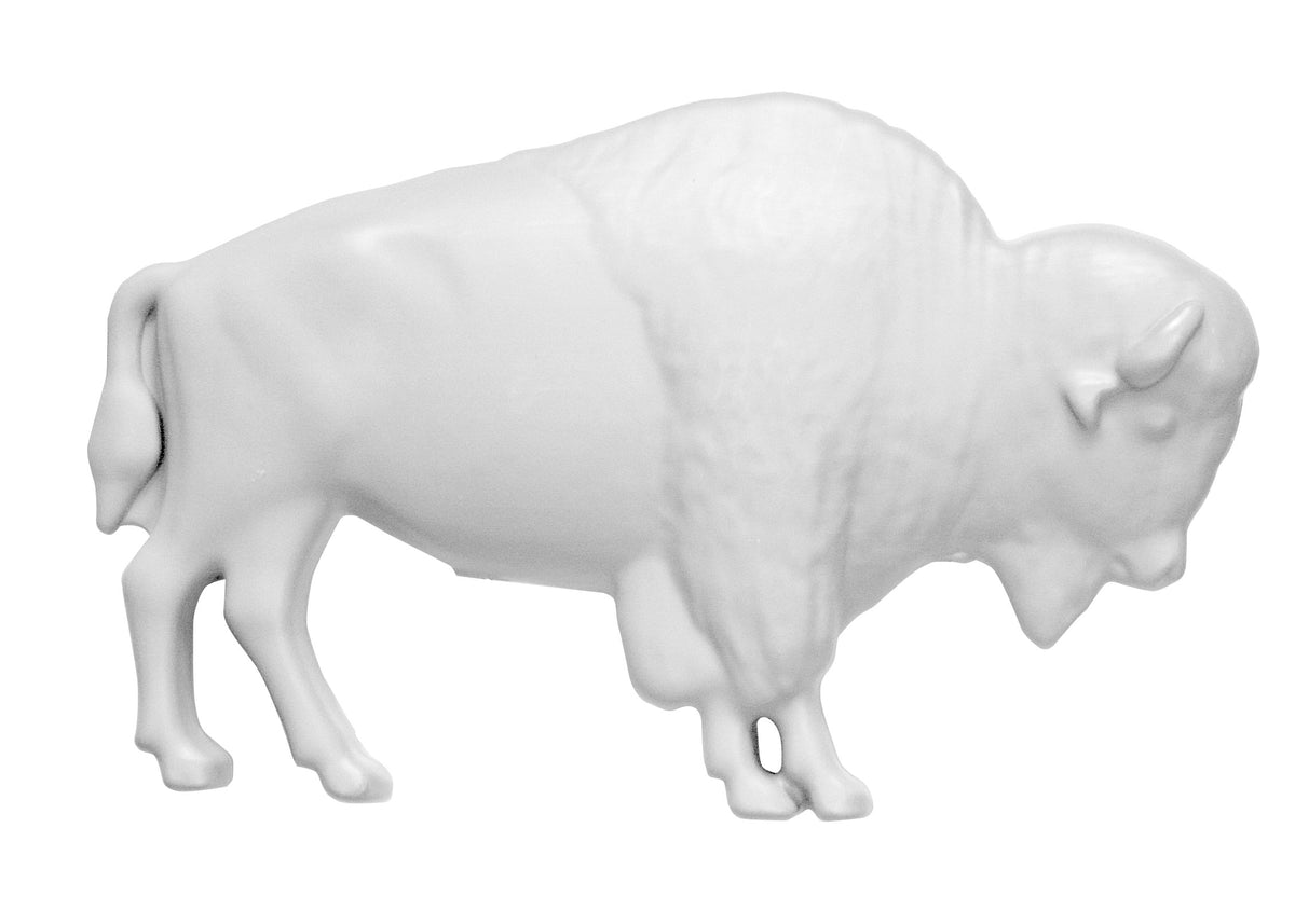 The Original White Buffalo Lawn Ornament GO Pink Buffalo