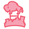 GO Pink Buffalo