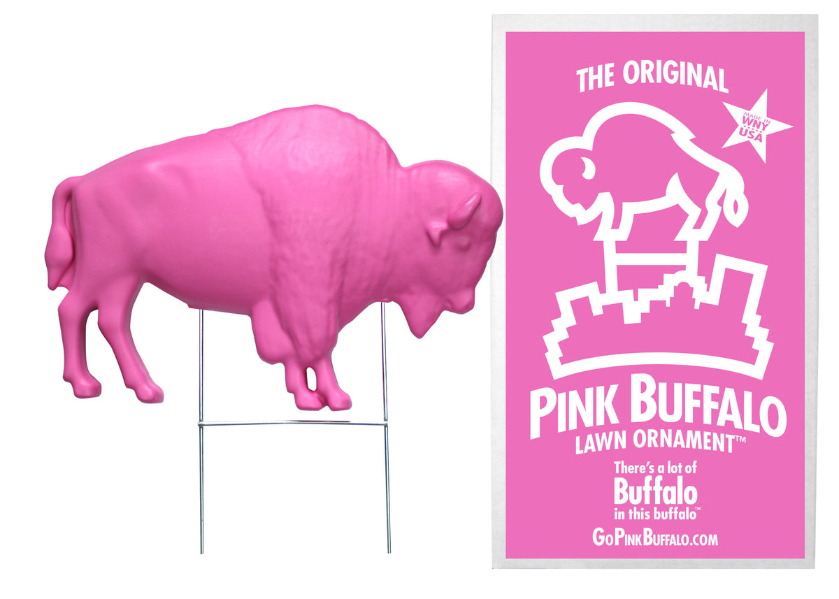 The Original Pink Buffalo Lawn Ornament