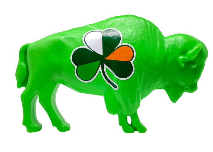 The Original Green Buffalo Lawn Ornament (Irish One)
