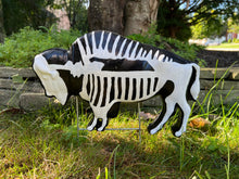Load image into Gallery viewer, Custom Painted Buffalo Lawn Ornament - Bones 716 #46