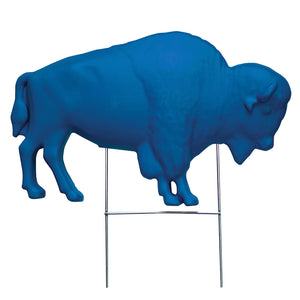 The Original Blue Buffalo Lawn Ornament on Stake