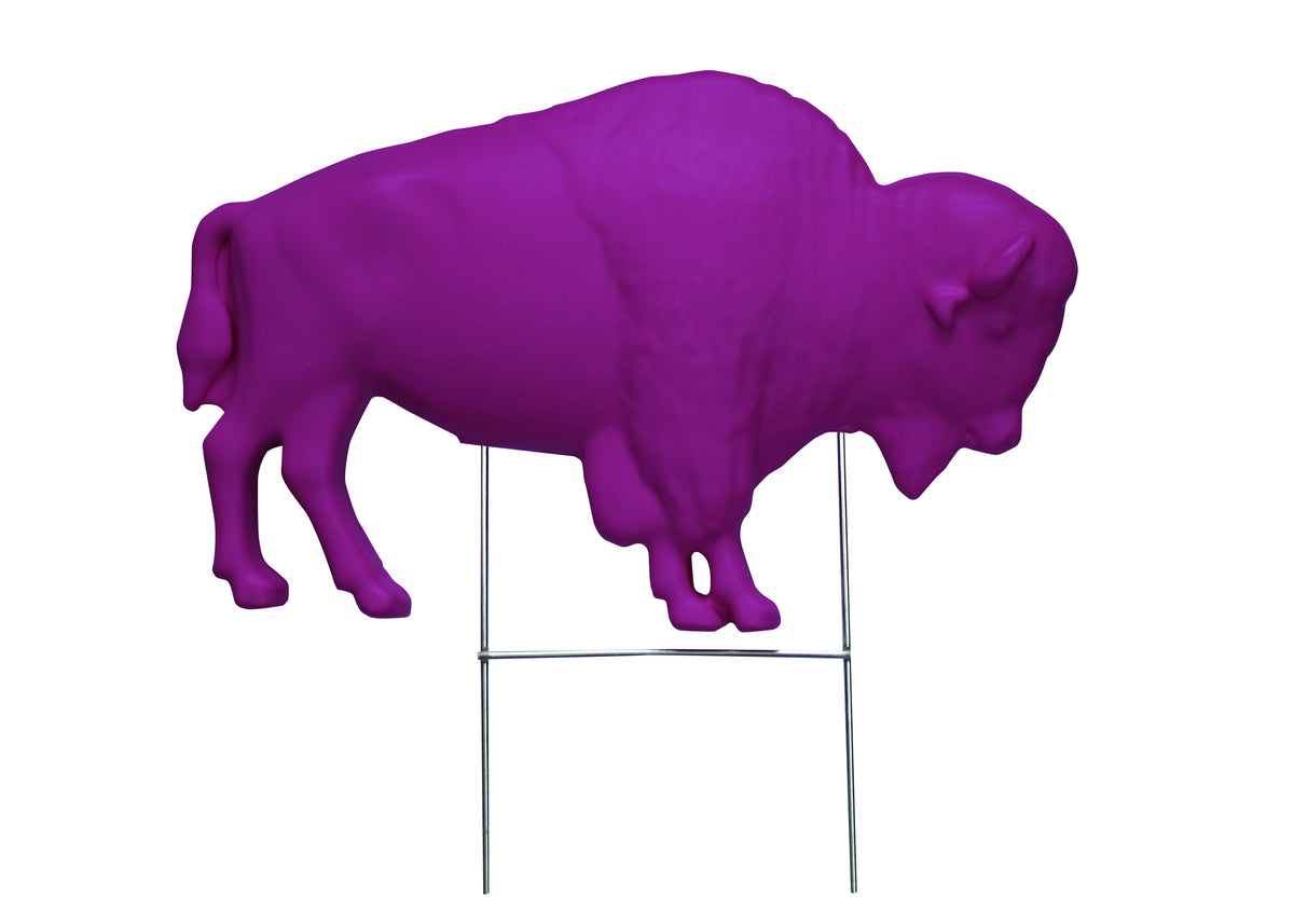 The Original Purple Buffalo Lawn Ornament