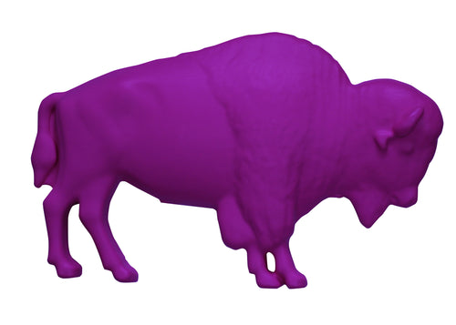 The Original Purple Buffalo Lawn Ornament